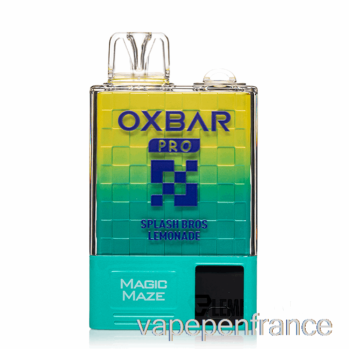 Oxbar Magic Maze Pro 10000 Stylo Vape Jetable Splash Bros Limonade